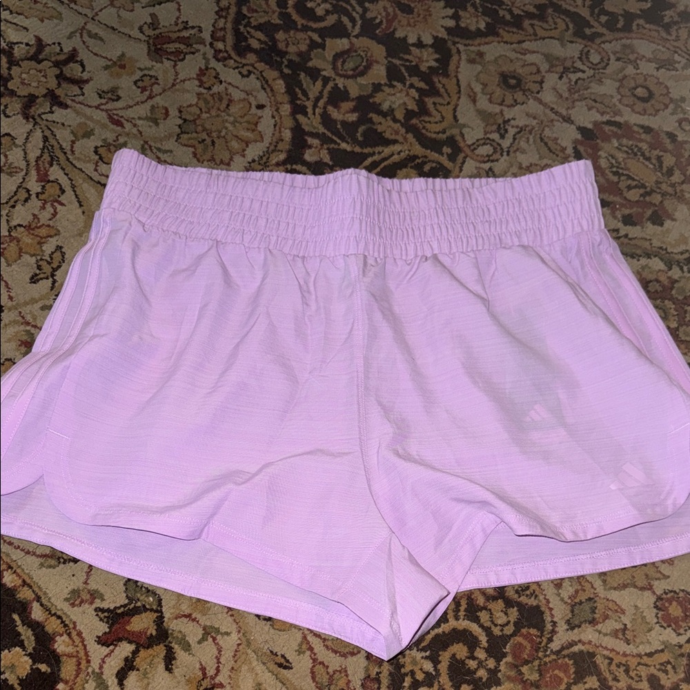 adidas Women's Athletic Shorts in Light Purple